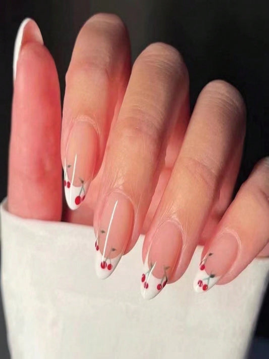 Cherry Classique Press-On Nails