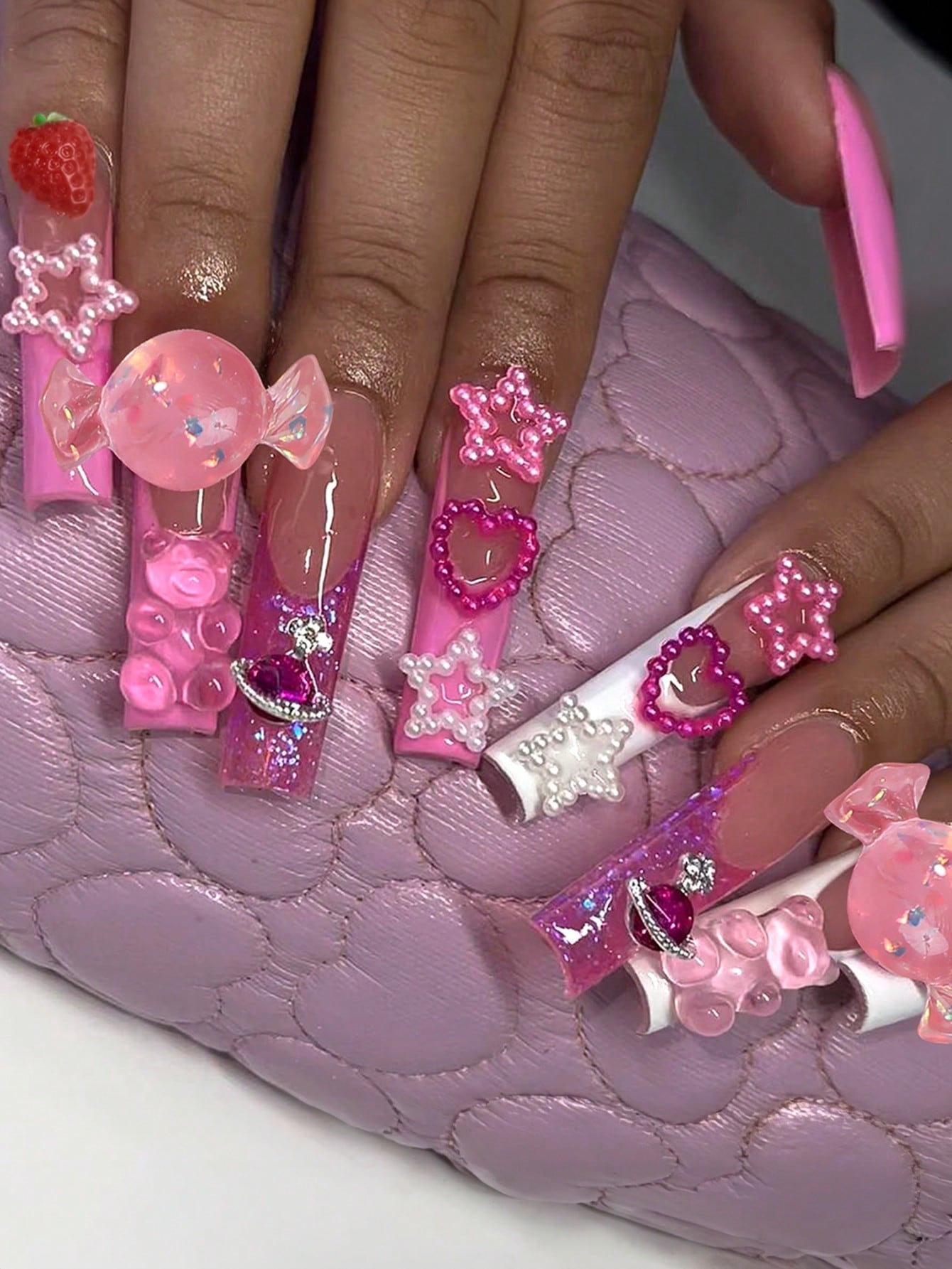 Candy Bear Dreams Press-On Nails